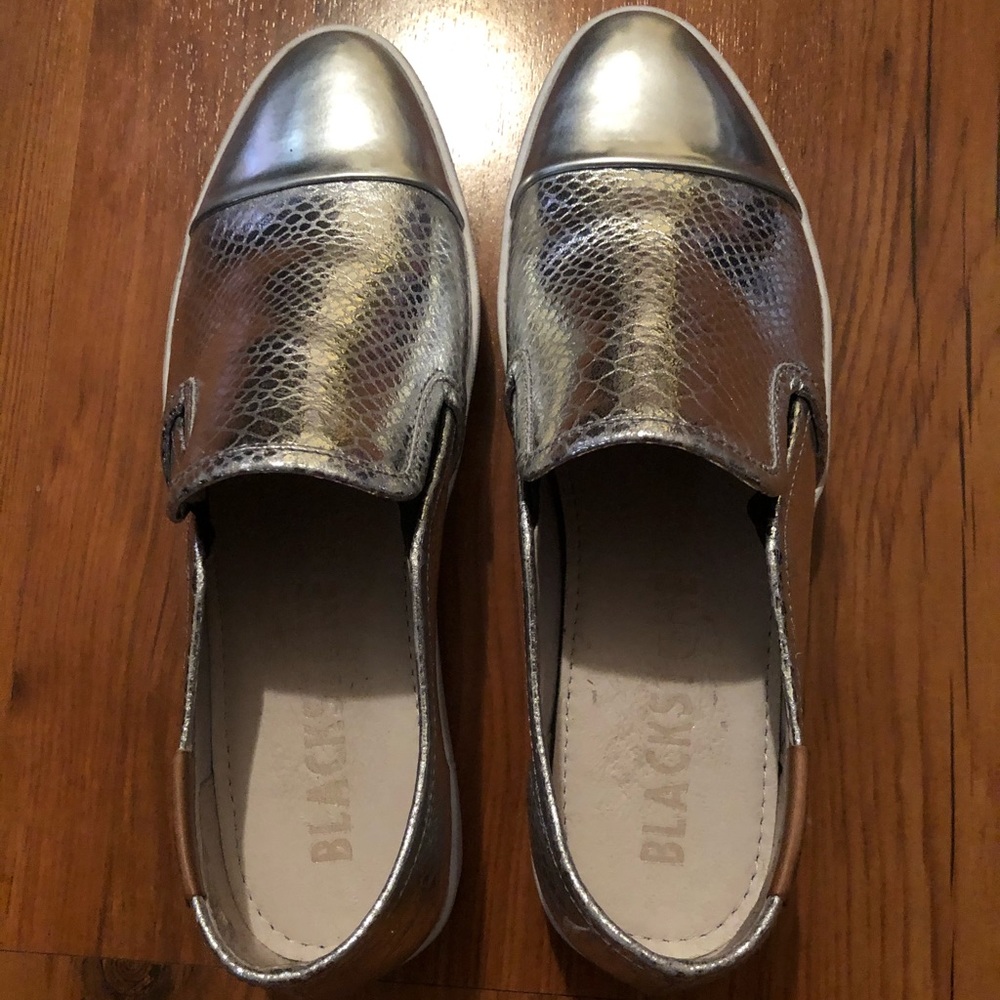 BLACKSTONE NL47 Silver Metallic Sneaker 38
